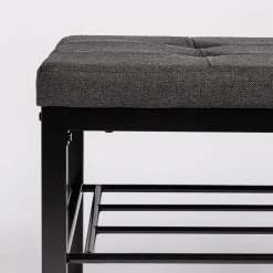 ITY Fabric Bench with Storage (Grey)
