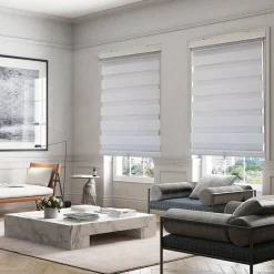 ITY Olivia Stone Cordless Polyester Day-Night Blind 36