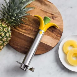 Joie Blossom Pineapple Corer and Slicer (Stainless Steel)