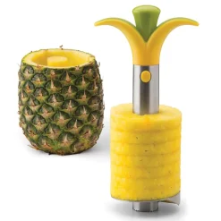 Joie Blossom Pineapple Corer and Slicer (Stainless Steel)