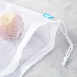 Joie Eco-Friendly Reusable Mesh Produce Bag - Set of 5 (White)