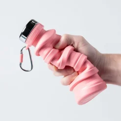 Joie On The Go Collapsible Water Bottle 475ml (Pink)