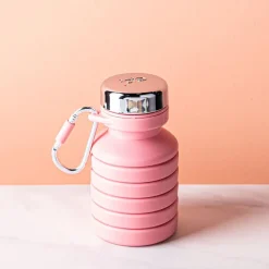 Joie On The Go Collapsible Water Bottle 475ml (Pink)