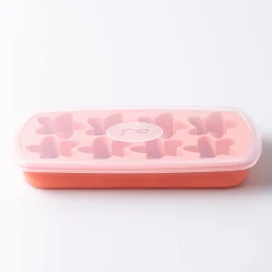 Joie Shapes 'Plumeria' Ice Cube Tray 8-capacity (Pink)