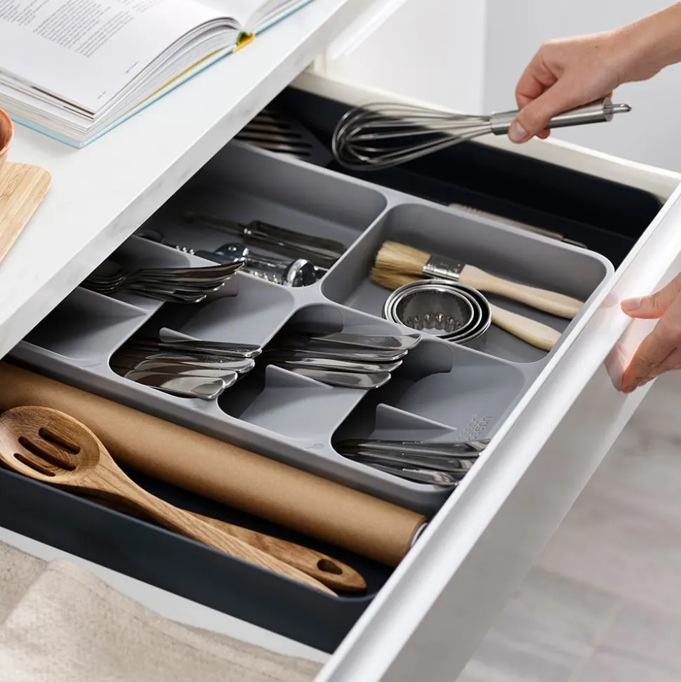Joseph Joseph Drawerstore 2-Sided Expandable Cutlery Tray 15.5x12.4x2"