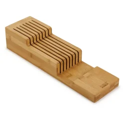 Joseph Joseph Drawerstore 2-Tier Bamboo Knife Organizer 15.8x3.3x4.5