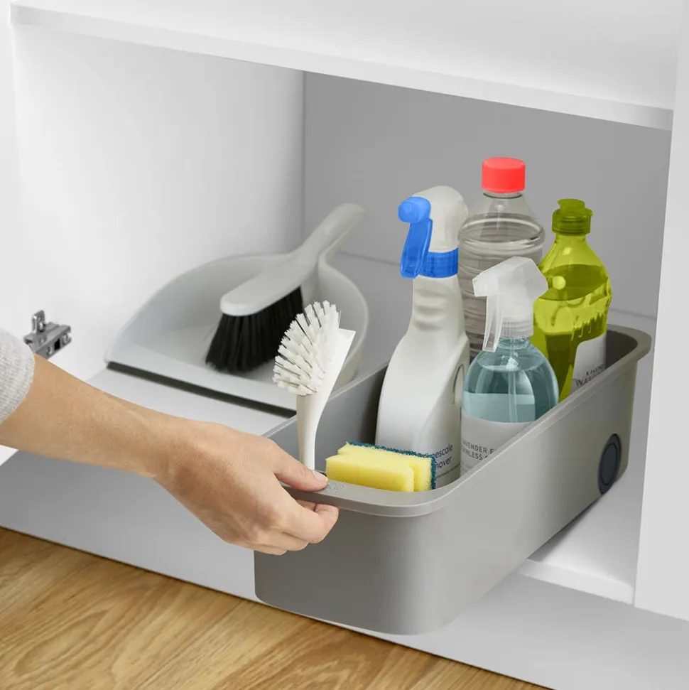 Joseph Joseph Easy Access Storage Caddy with Wheels (Grey)