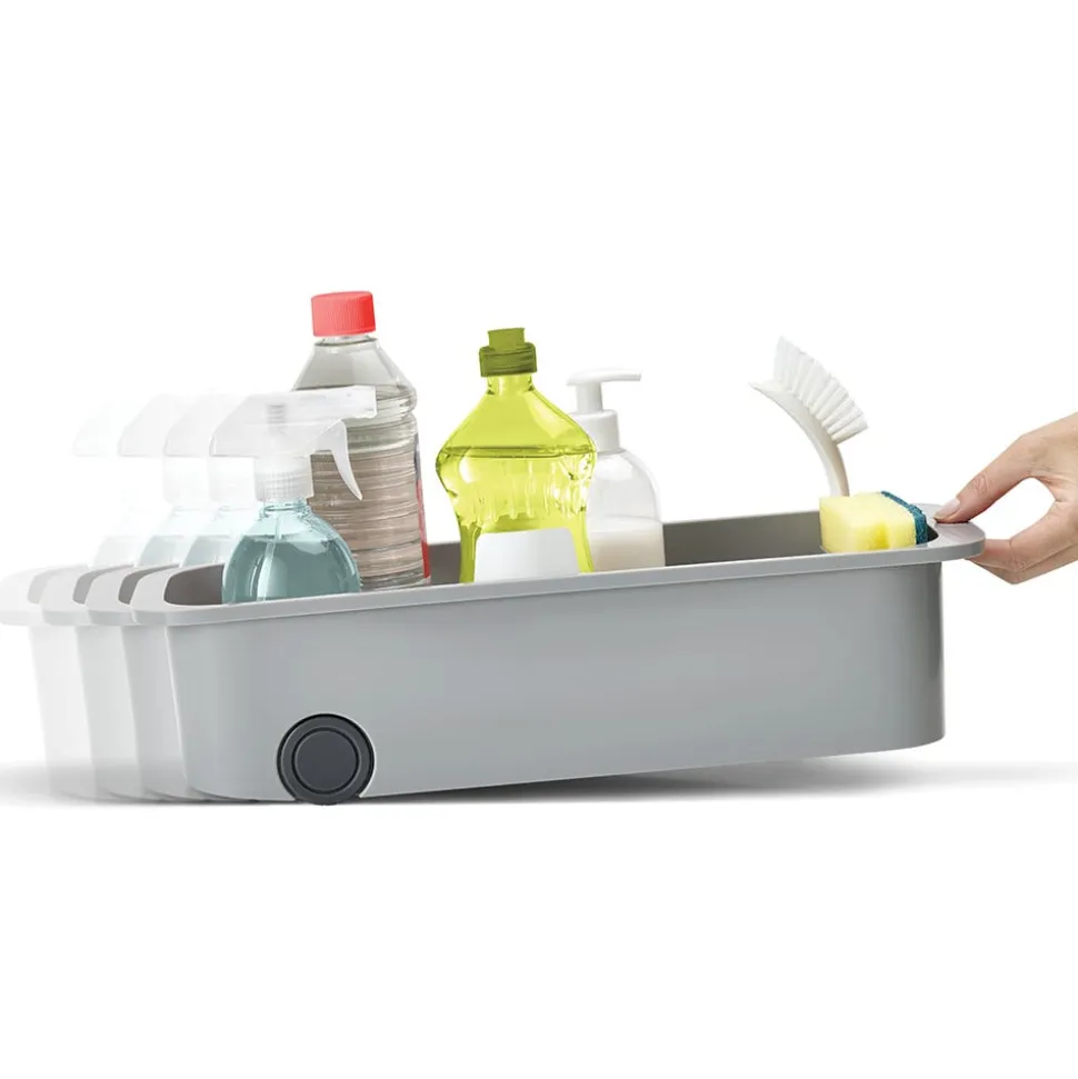 Joseph Joseph Easy Access Storage Caddy with Wheels (Grey)