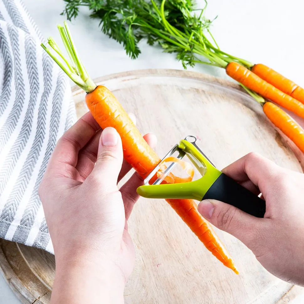 Joseph Joseph Handy Tool 'Multi-Peel' 3-In-1 Y-Shaped Peeler (Green)