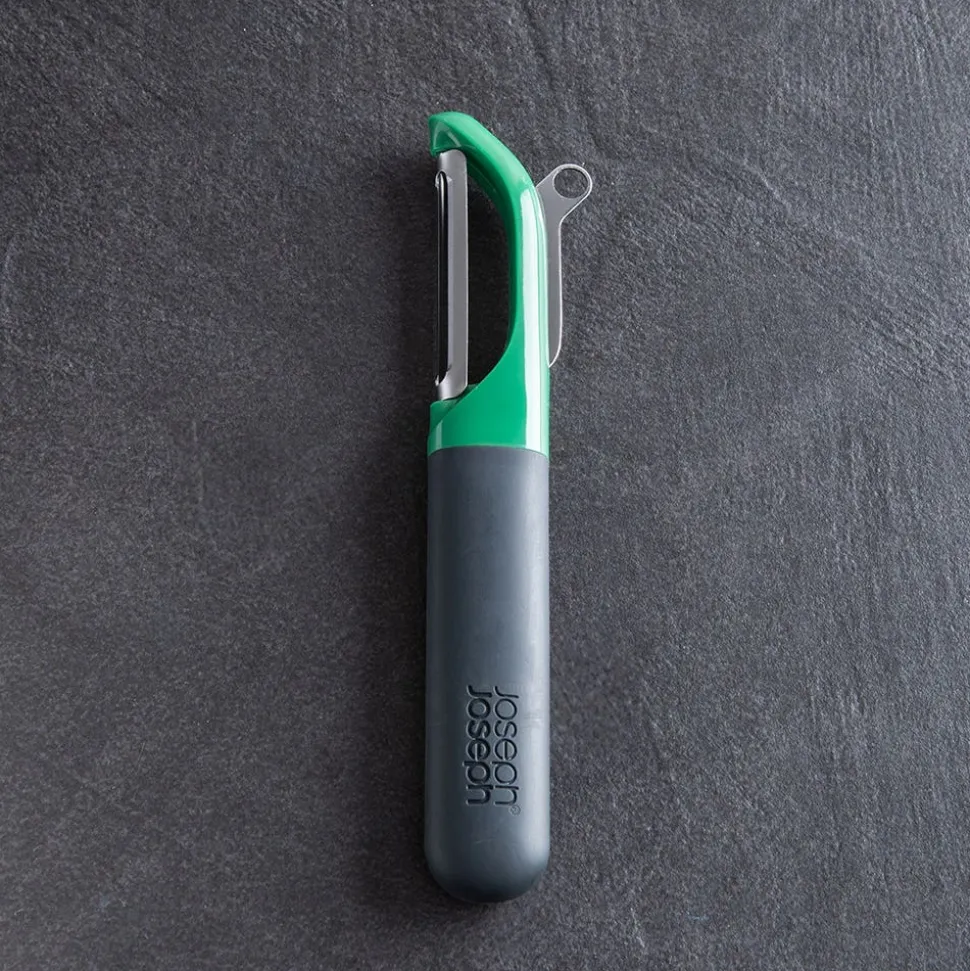 Joseph Joseph Handy Tool 'Multi-Peel' 3-In-1 Peeler (Dark Green)
