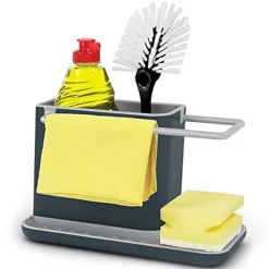 Joseph Joseph Sink-Area Tidy Caddy Sink Organizer (Grey)