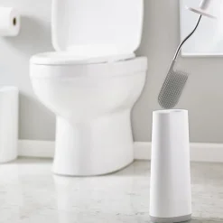 Joseph Joseph Smart Bath 'Flex' Toilet Brush (White/Grey)