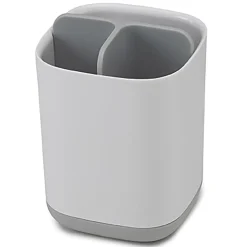 Joseph Joseph Smart Bath Toothbrush Holder Caddy (White/Grey)