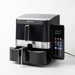 JS Gourmet Digital Touch Air Fryer (Stainless Steel)