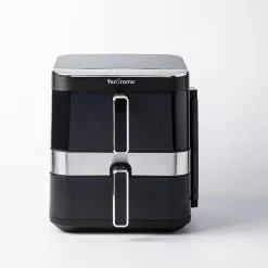 JS Gourmet Digital Touch Air Fryer (Stainless Steel)