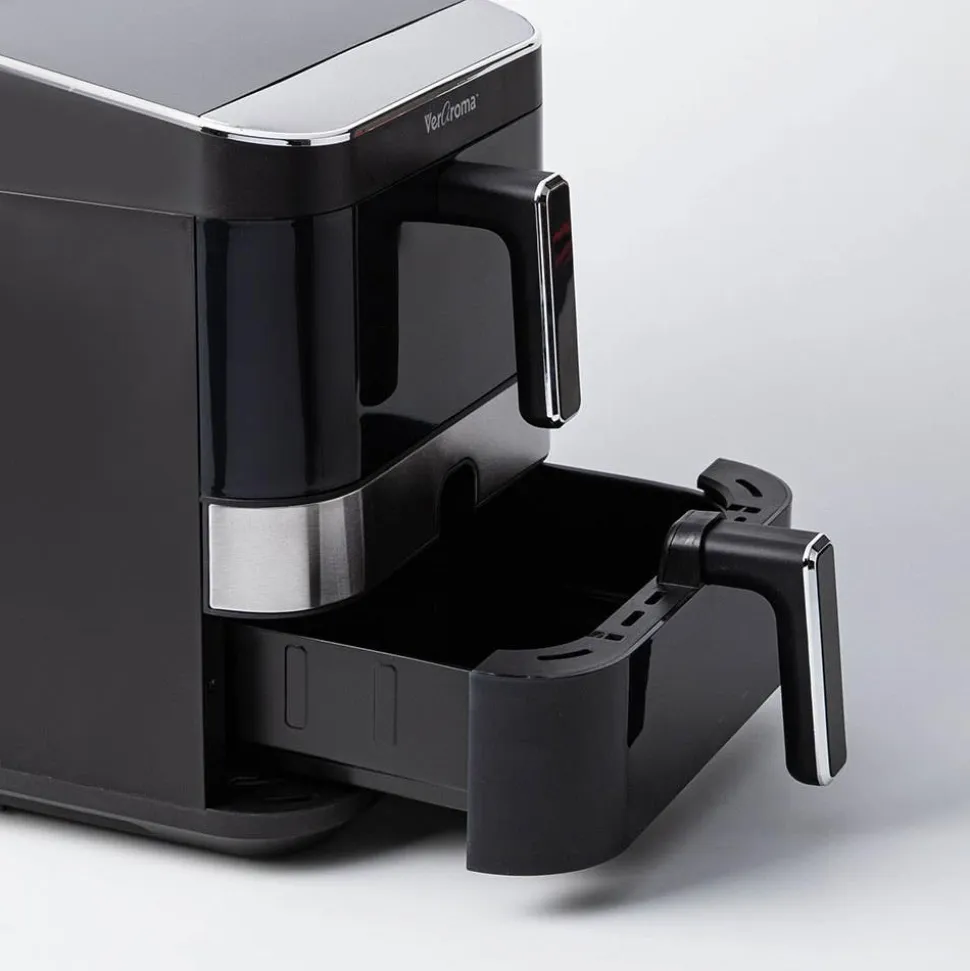 JS Gourmet Digital Touch Air Fryer (Stainless Steel)