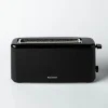 JS Gourmet Slim Toaster 2 Slice (Black)