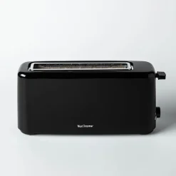 JS Gourmet Slim Toaster 2 Slice (Black)