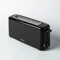 JS Gourmet Slim Toaster 2 Slice (Black)