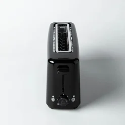 JS Gourmet Slim Toaster 2 Slice (Black)