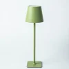 JS Maison Lucie Modern LED Touch Lamp (Sage)