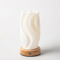 JS Maison Rechargeable 'Wave' Bedside Night Light