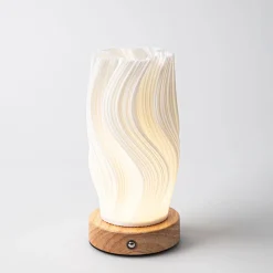 JS Maison Rechargeable 'Wave' Bedside Night Light