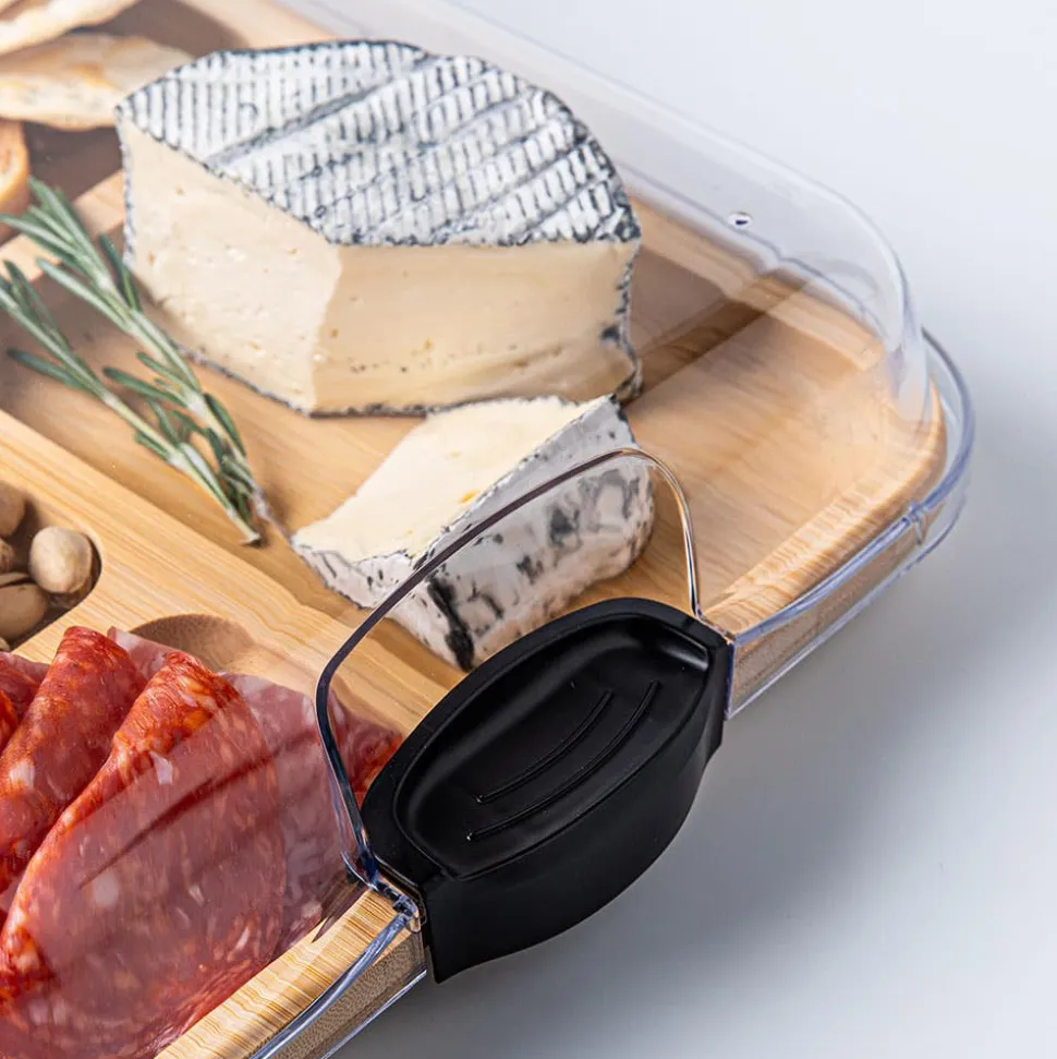Kamenstein Buil-A-Board Portable Charcuterie Tray (Natural)