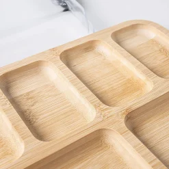 Kamenstein Buil-A-Board Portable Charcuterie Tray (Natural)
