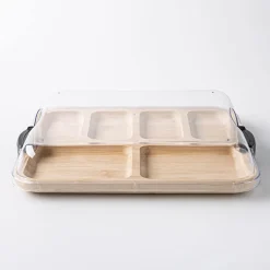 Kamenstein Buil-A-Board Portable Charcuterie Tray (Natural)
