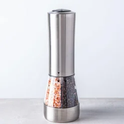Kamenstein Dual Compartment Battery Salt and Pepper Mill
