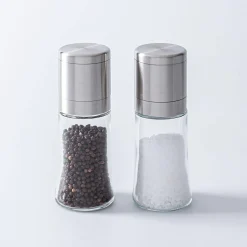 Kamenstein Elite Glass Salt and Pepper Mill - Set of 2