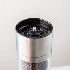 Kamenstein Holden Salt & Pepper Mill (Clear & Stainless Steel)