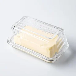 Keittiö Maslo Glass Butter Dish (Clear)