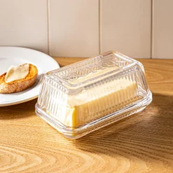 Keittiö Maslo Glass Butter Dish (Clear)