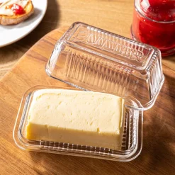 Keittiö Maslo Glass Butter Dish (Clear)