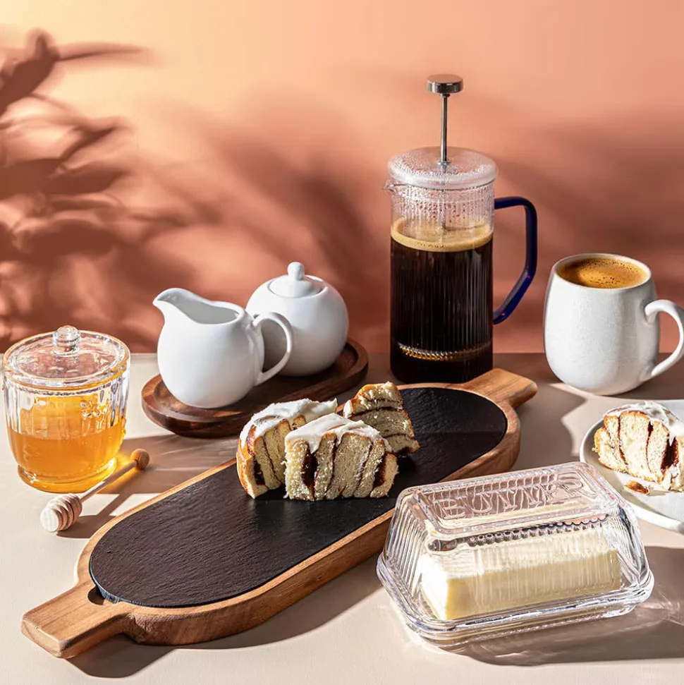 Keittiö Maslo Glass Butter Dish (Clear)