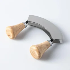Keittiö Smooth Edge Dual Blade Mezzaluna (Stainless Steel)