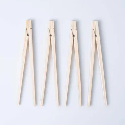 Kikkerland Ez Chopsticks - Set of 4 (Wood)