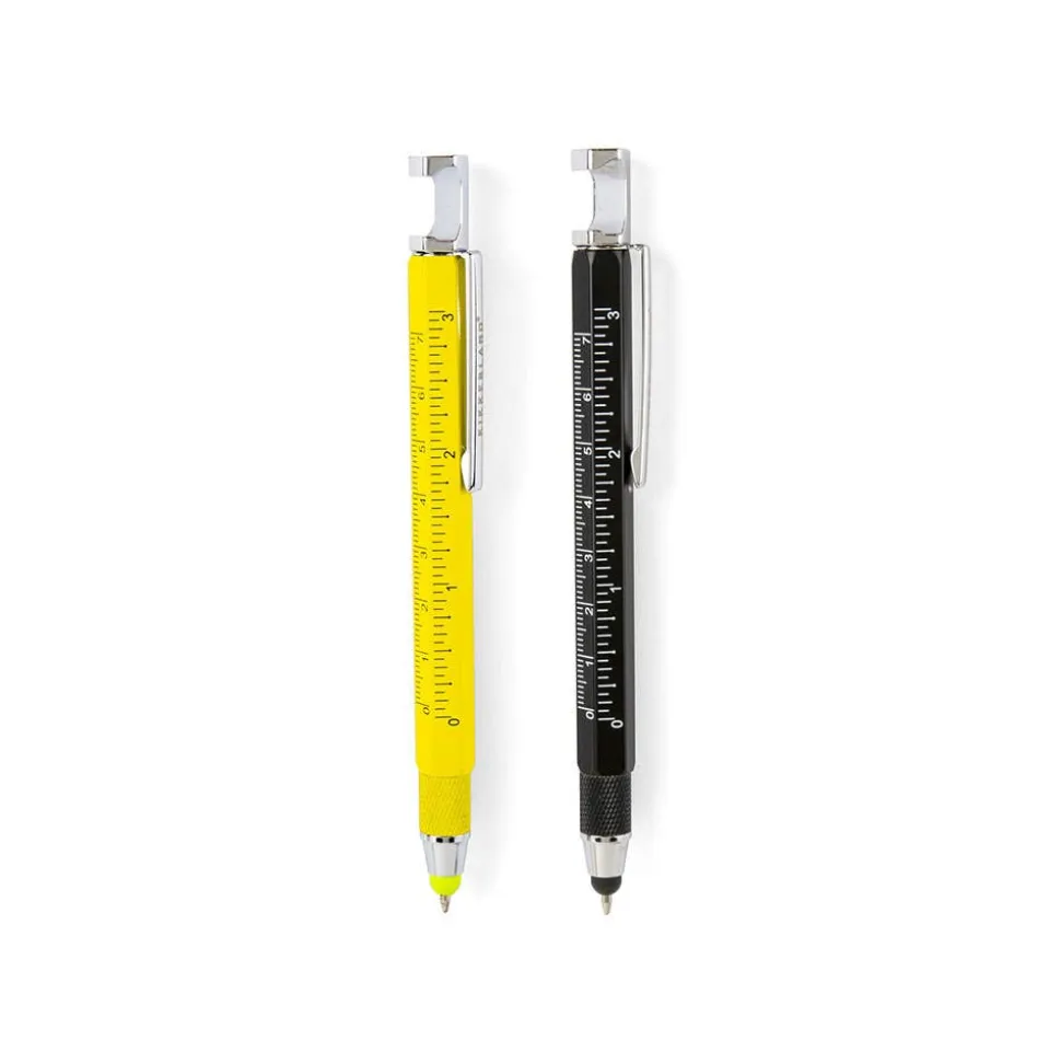Kikkerland Mighty Scribe 7-In-1 Gadget Pen (Asstd.)