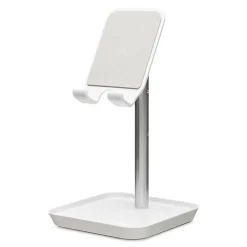 Kikkerland Tech Adjustable Perfect Phone Stand (White)