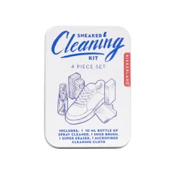 Kikkerland Tin Sneaker Cleaning Kit