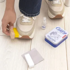 Kikkerland Tin Sneaker Cleaning Kit