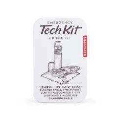Kikkerland Tin Tech Emergency Kit
