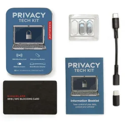 Kikkerland Tin Tech Privacy Kit