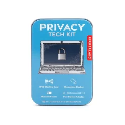 Kikkerland Tin Tech Privacy Kit