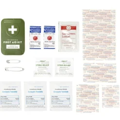 Kikkerland Tin Wilderness First Aid Kit