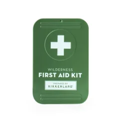 Kikkerland Tin Wilderness First Aid Kit