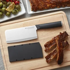 KitchenAid Classic Non-Slip Cleaver 6" (Black)
