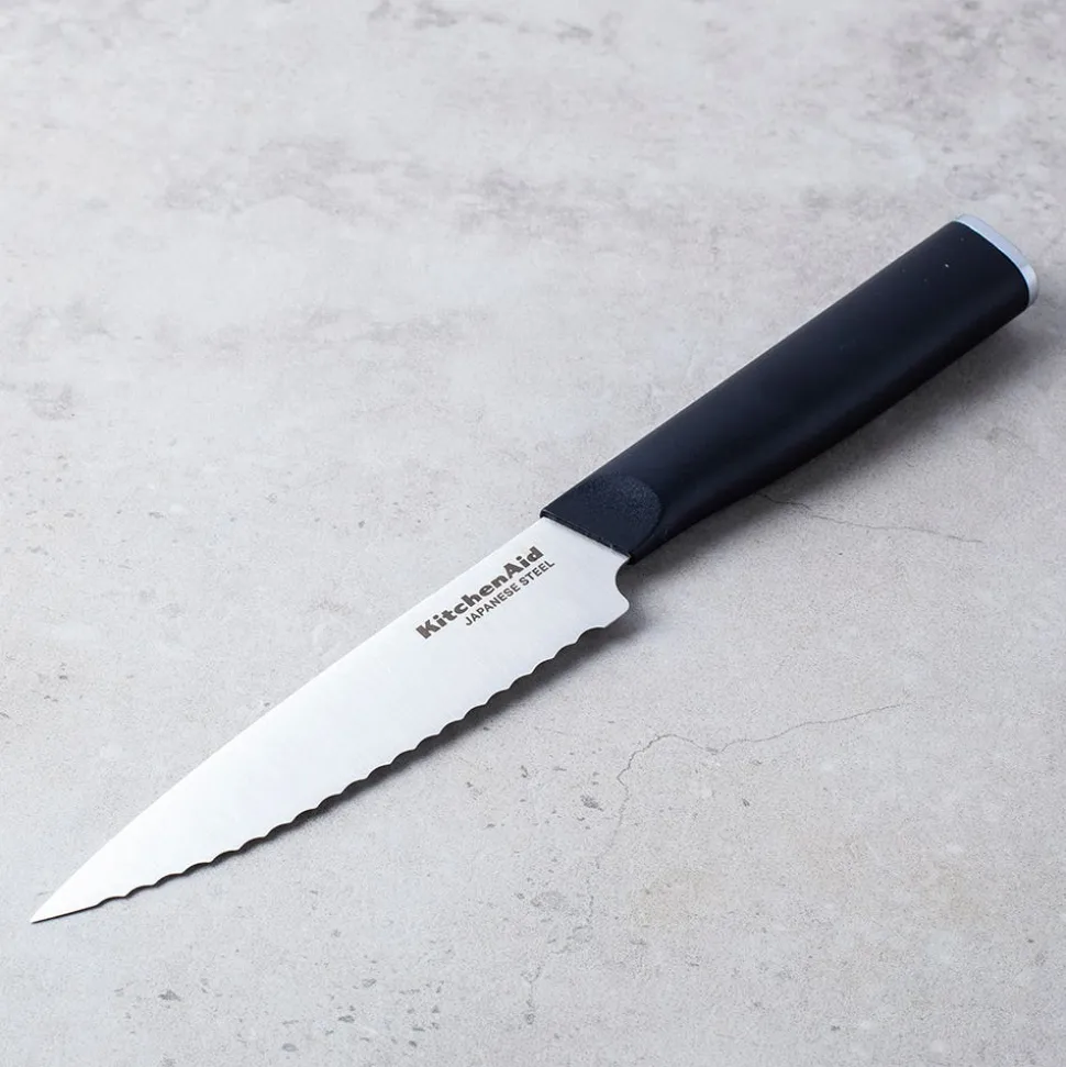KitchenAid Classic Non-Slip Utility Knife 5.5" (Black)
